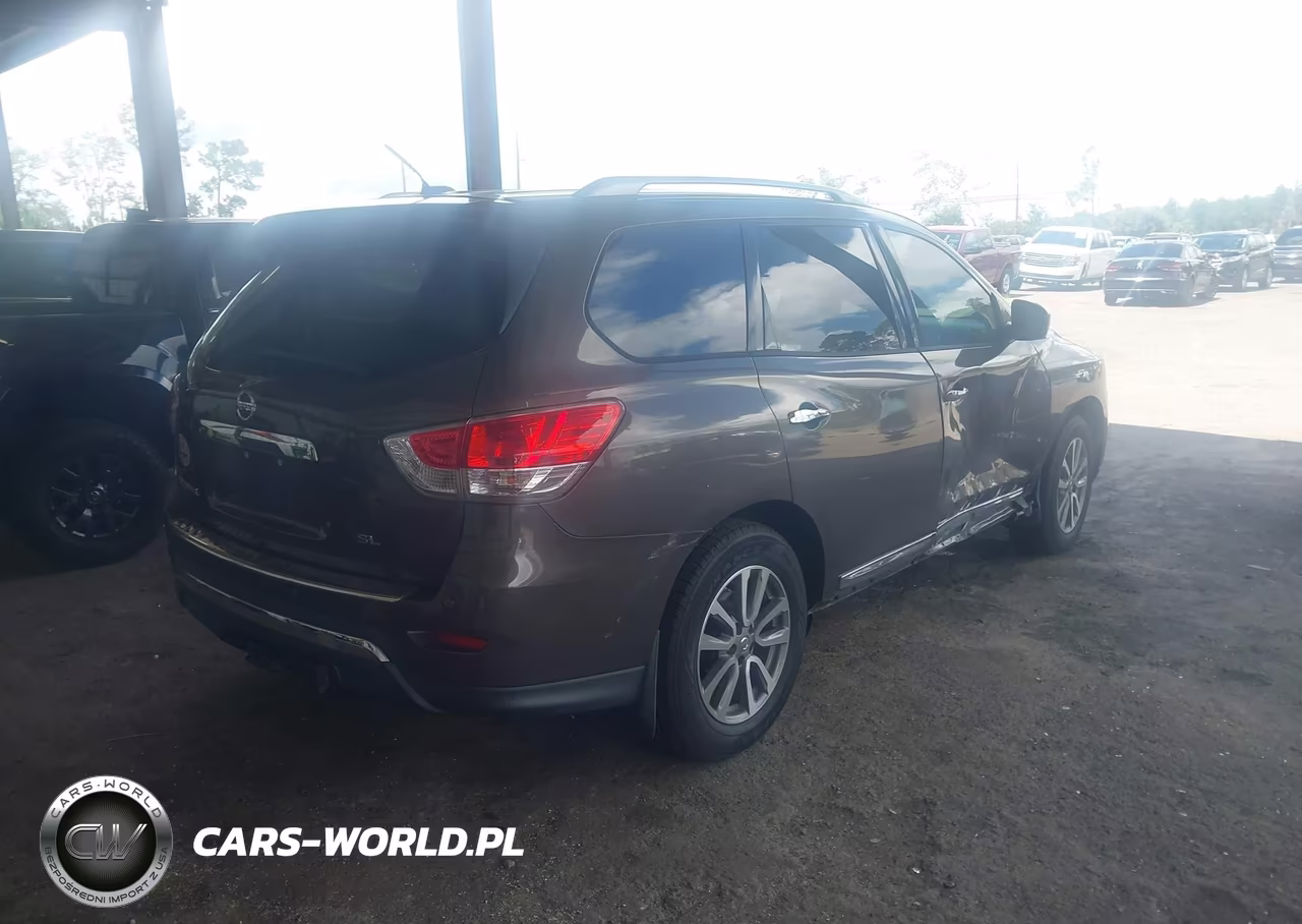 2015 Nissan Pathfinder Sl VIN:5N1AR2MN7FC655822 - 4