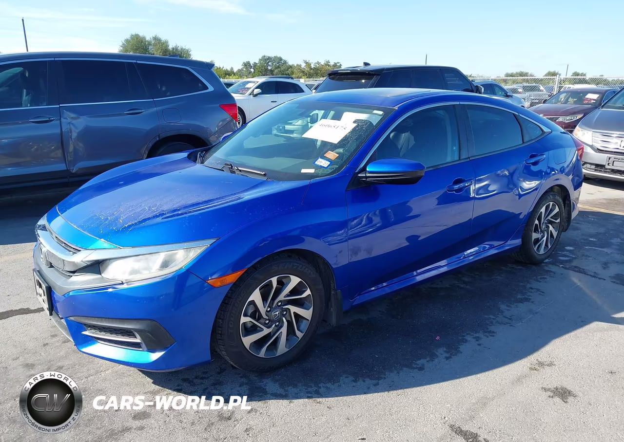 2018 Honda Civic Ex VIN:19XFC2F70JE012630 - 2
