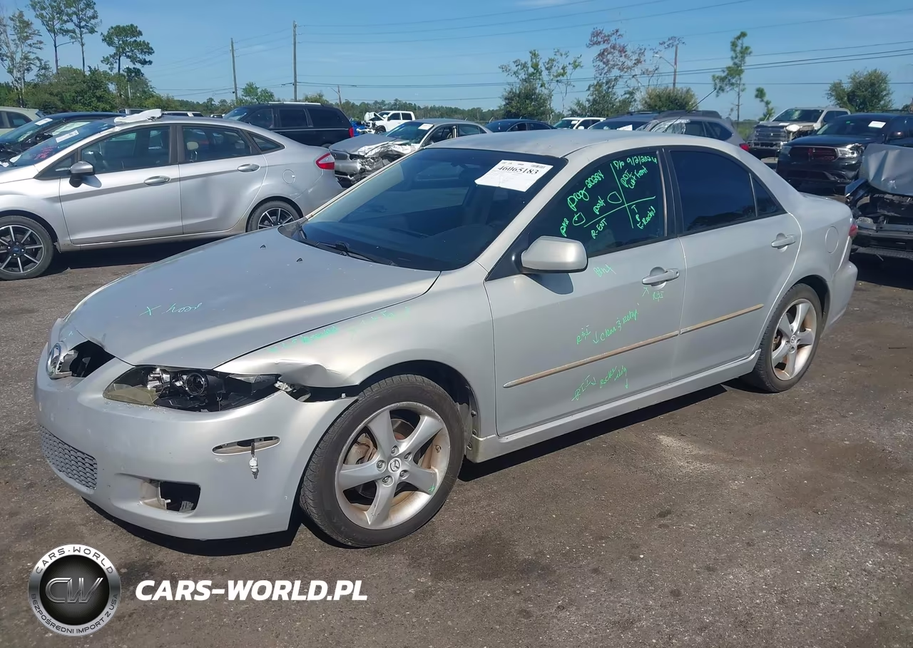 2008 Mazda Mazda6 I Sport Ve VIN:1YVHP80C085M12581 - 2