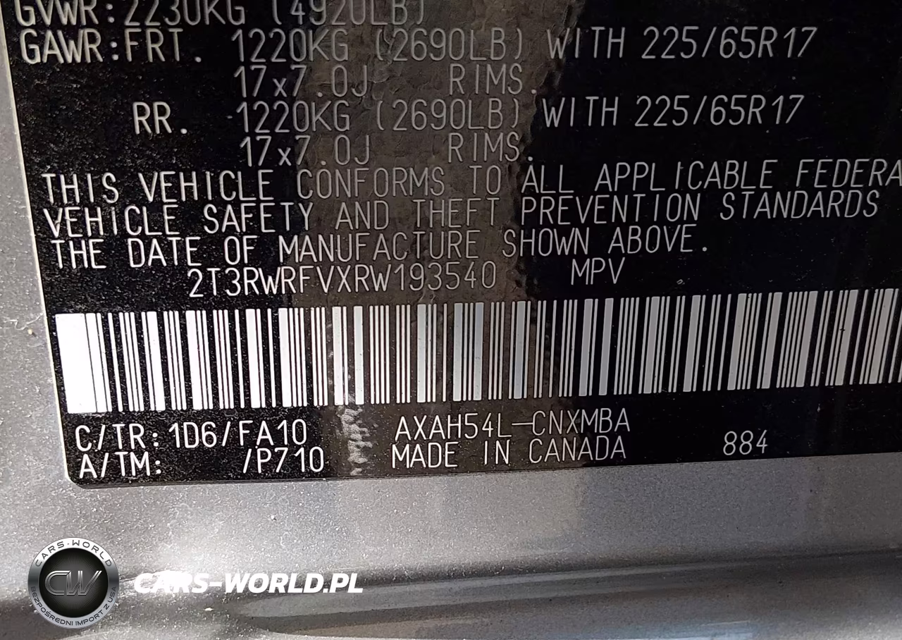 2024 Toyota Rav4 Hybrid Xle VIN:2T3RWRFVXRW193540 - 9