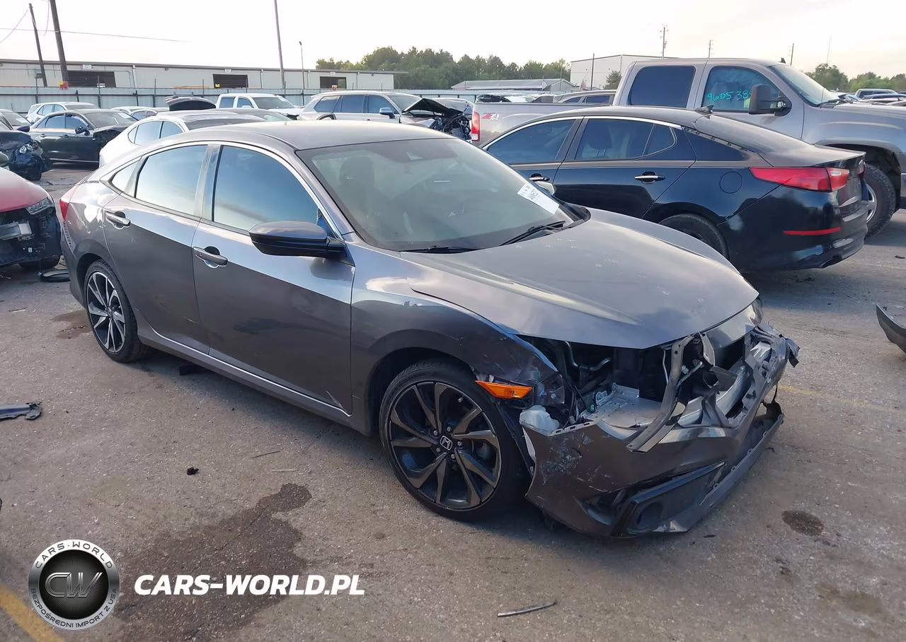 2020 Honda Civic Sport VIN:2HGFC2F83LH511231 - 13