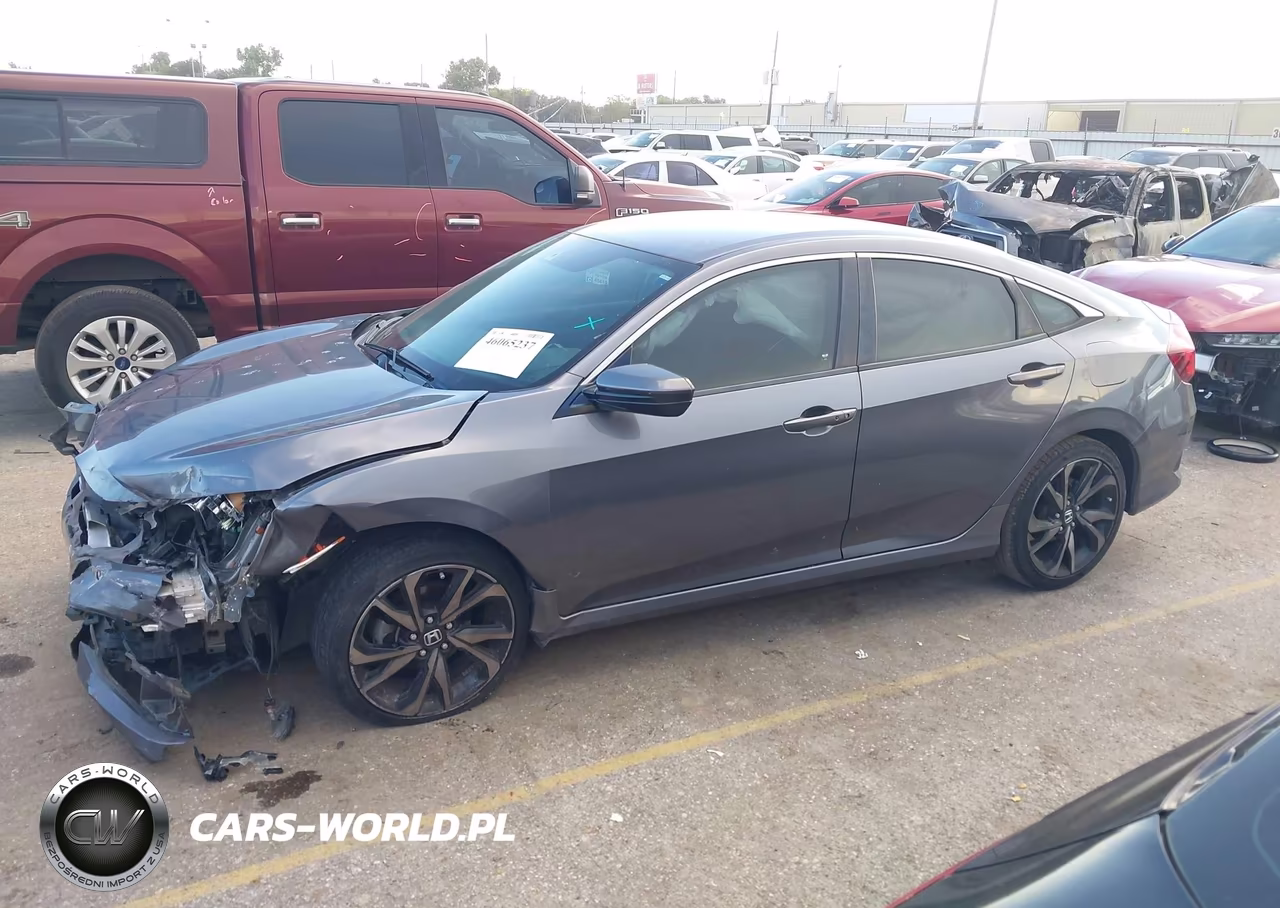 2020 Honda Civic Sport VIN:2HGFC2F83LH511231 - 14