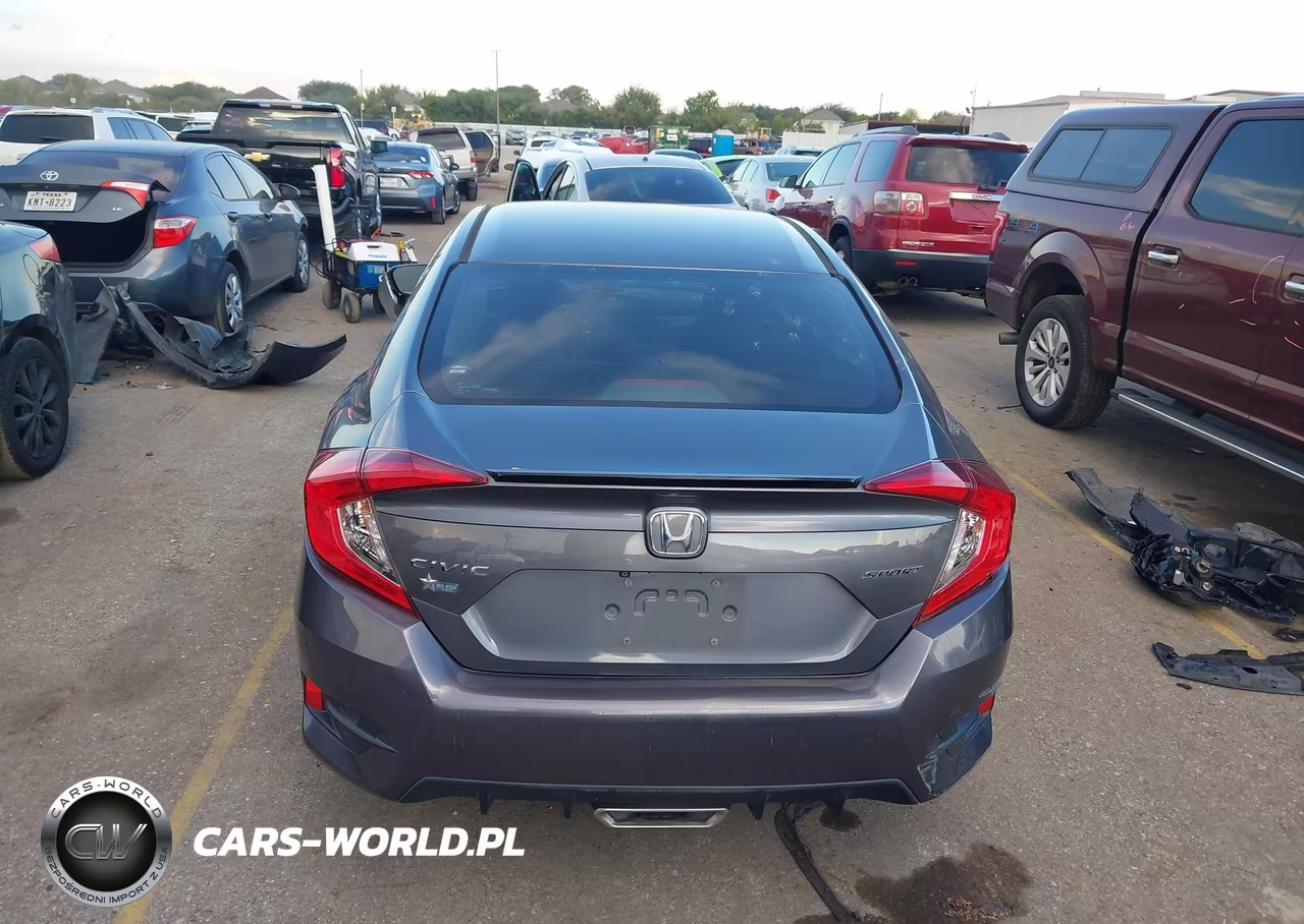 2020 Honda Civic Sport VIN:2HGFC2F83LH511231 - 16