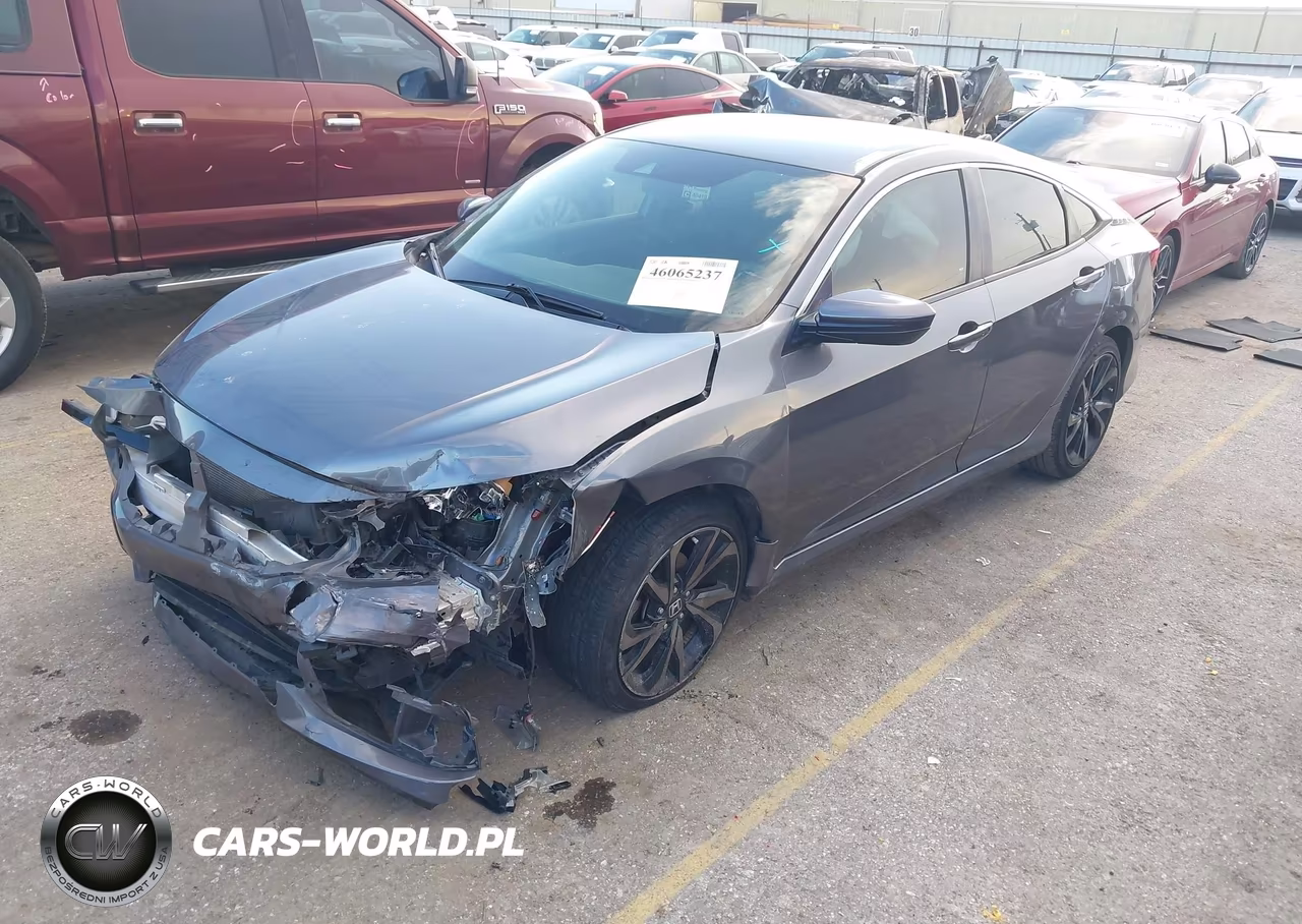 2020 Honda Civic Sport VIN:2HGFC2F83LH511231 - 2