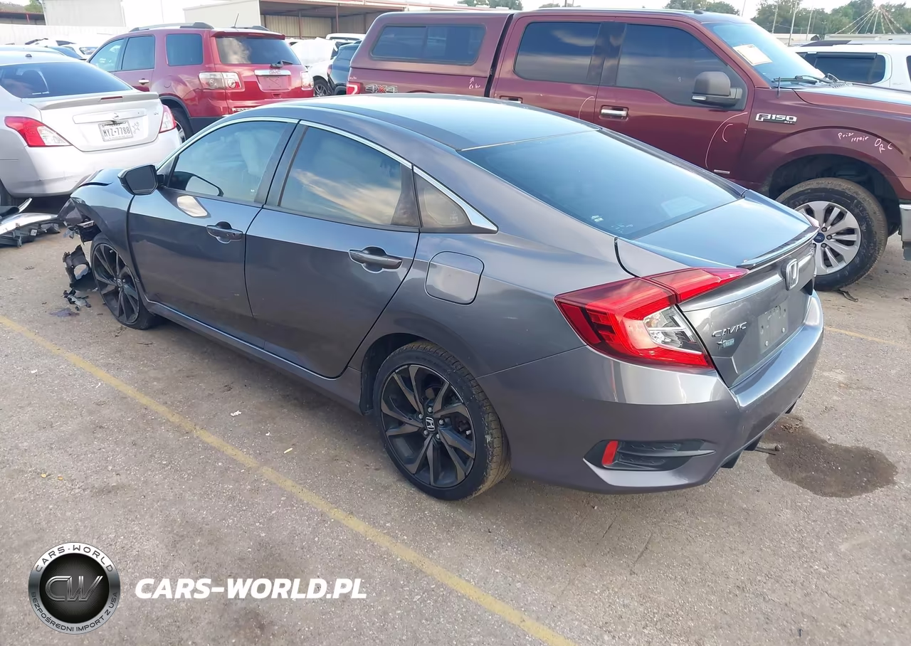 2020 Honda Civic Sport VIN:2HGFC2F83LH511231 - 3