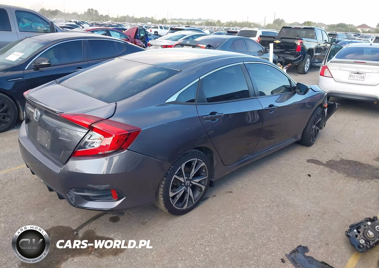 2020 Honda Civic Sport VIN:2HGFC2F83LH511231 - 4
