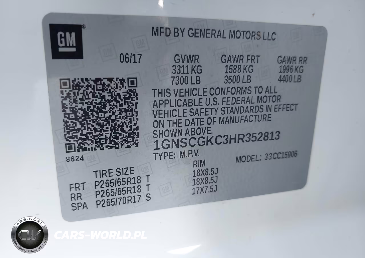 2017 Chevrolet Suburban Ls VIN:1GNSCGKC3HR352813 - 9