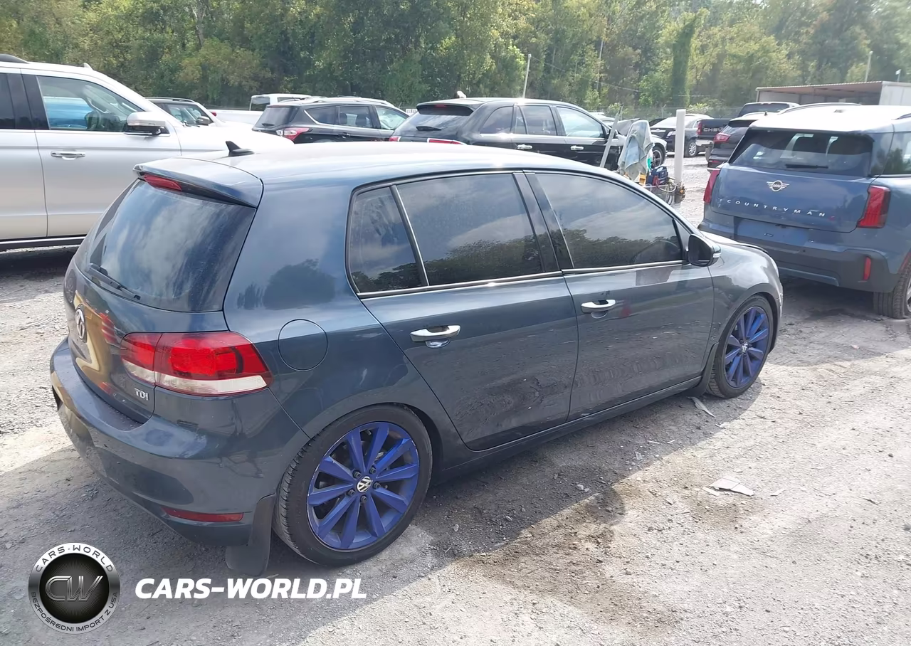 2012 Volkswagen Golf Tdi 4-Door VIN:WVWNM7AJ0CW219486 - 4