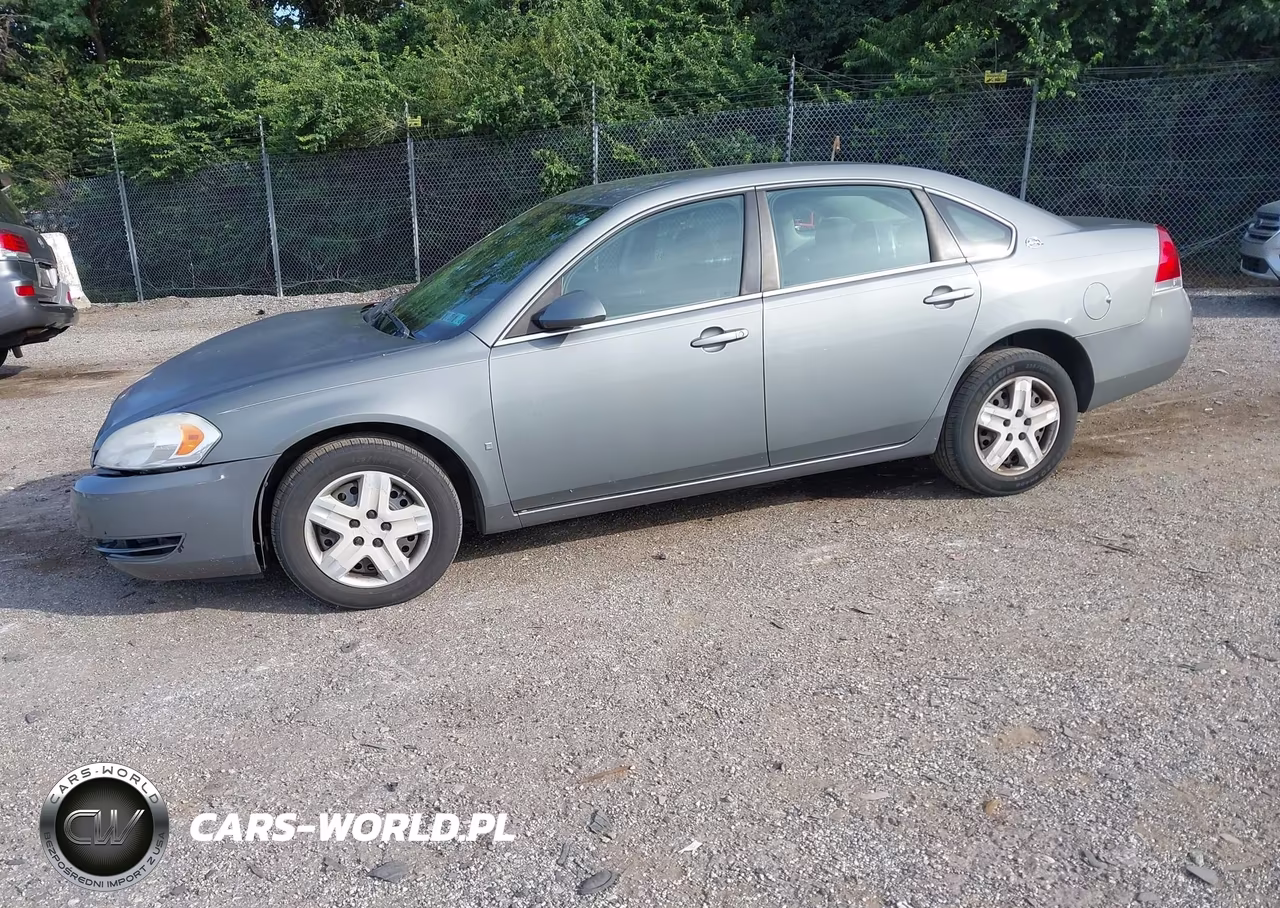 2008 Chevrolet Impala Ls VIN:2G1WB55K481249390 - 2