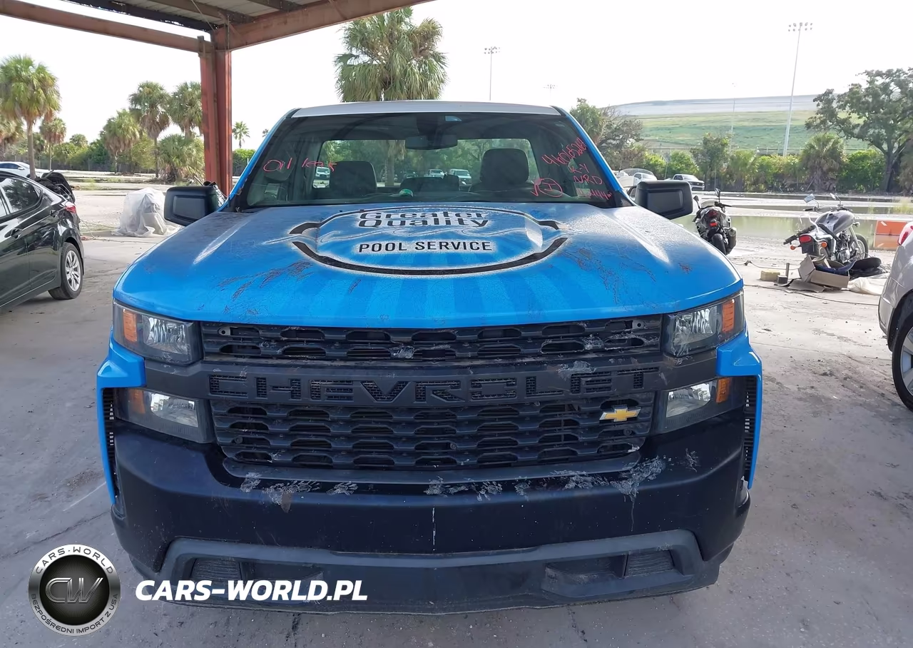 2020 Chevrolet Silverado 1500 2Wd Long Bed Wt VIN:3GCNWAEFXLG137485 - 12