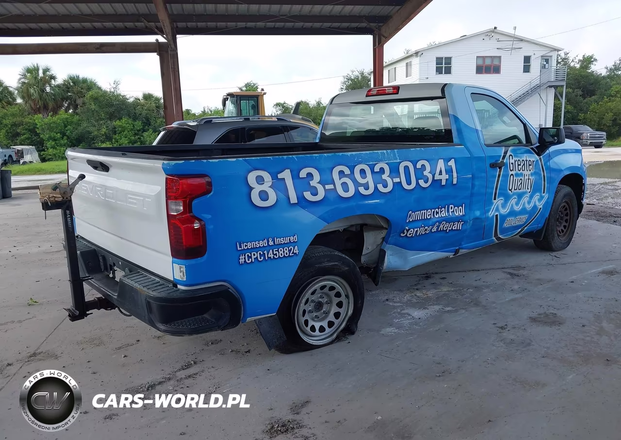 2020 Chevrolet Silverado 1500 2Wd Long Bed Wt VIN:3GCNWAEFXLG137485 - 4