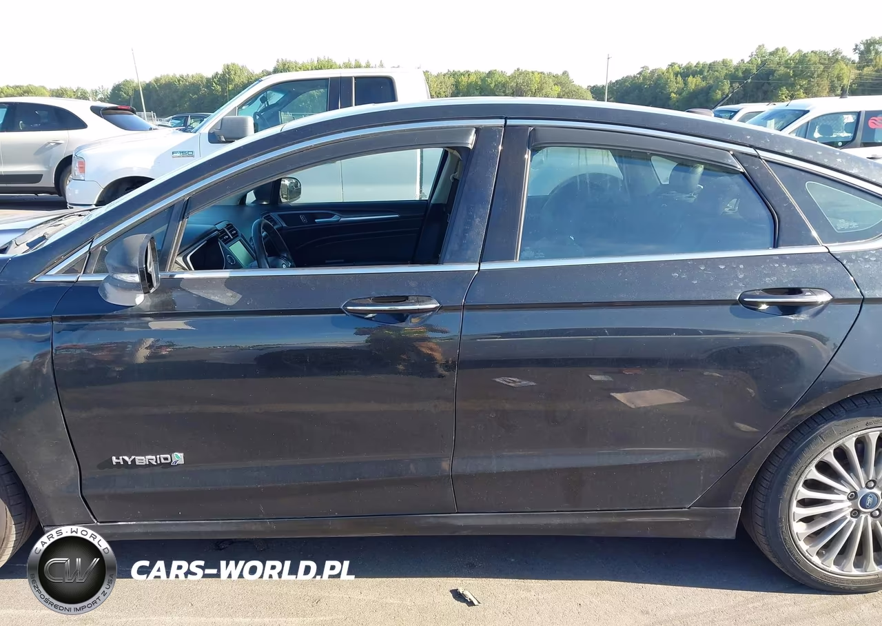 2014 Ford Fusion Hybrid Titanium VIN:3FA6P0RU9ER126169 - 14