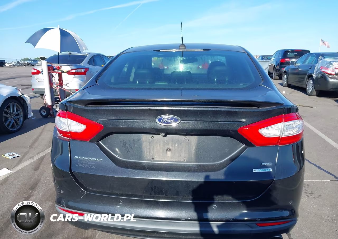 2014 Ford Fusion Hybrid Titanium VIN:3FA6P0RU9ER126169 - 16