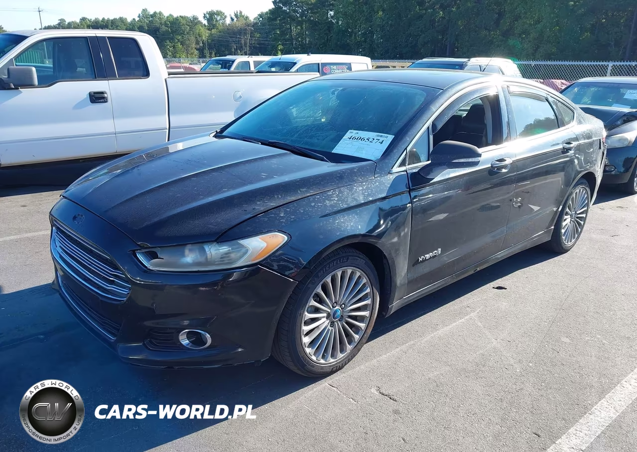 2014 Ford Fusion Hybrid Titanium VIN:3FA6P0RU9ER126169 - 2