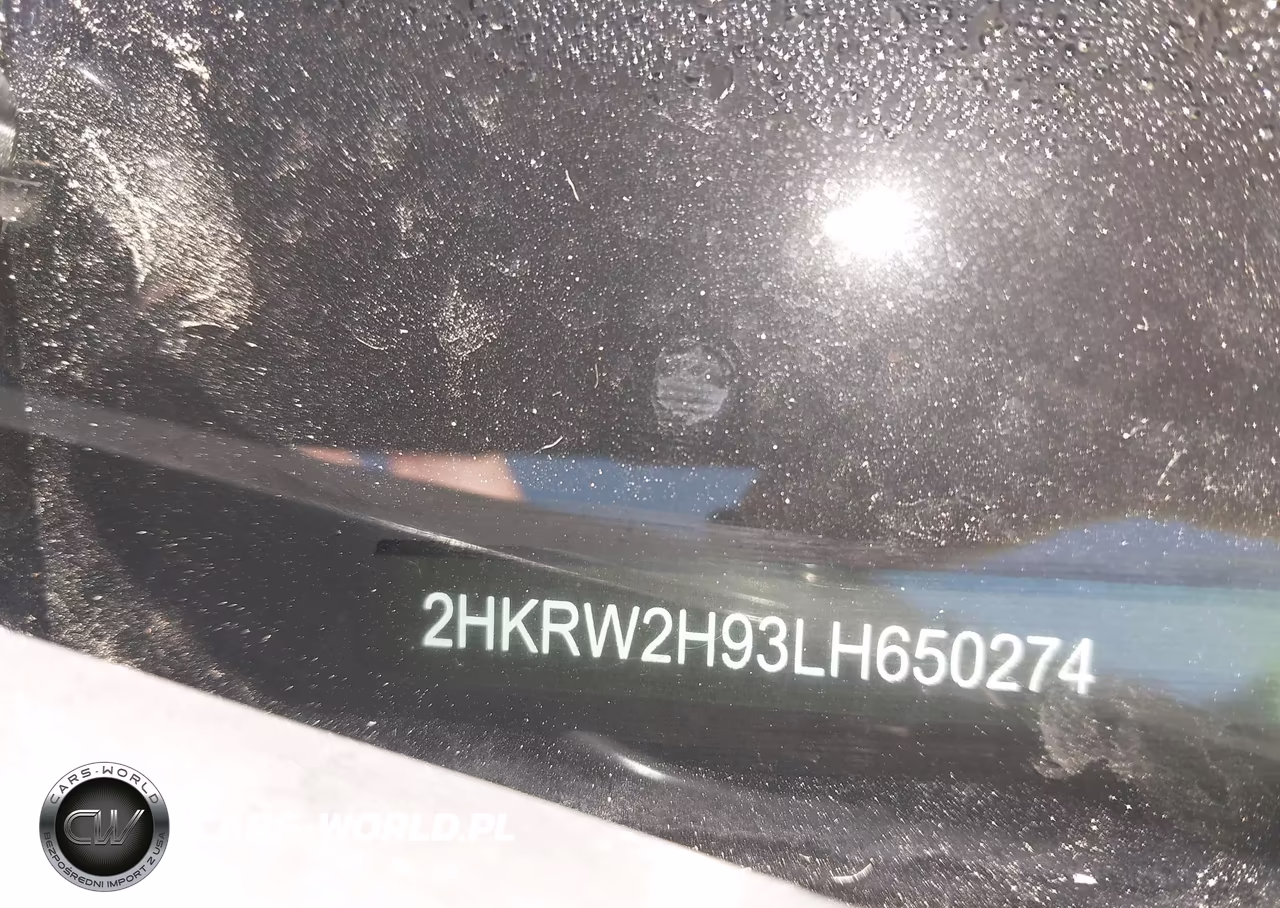 2020 Honda Cr-V Awd Touring VIN:2HKRW2H93LH650274 - 9