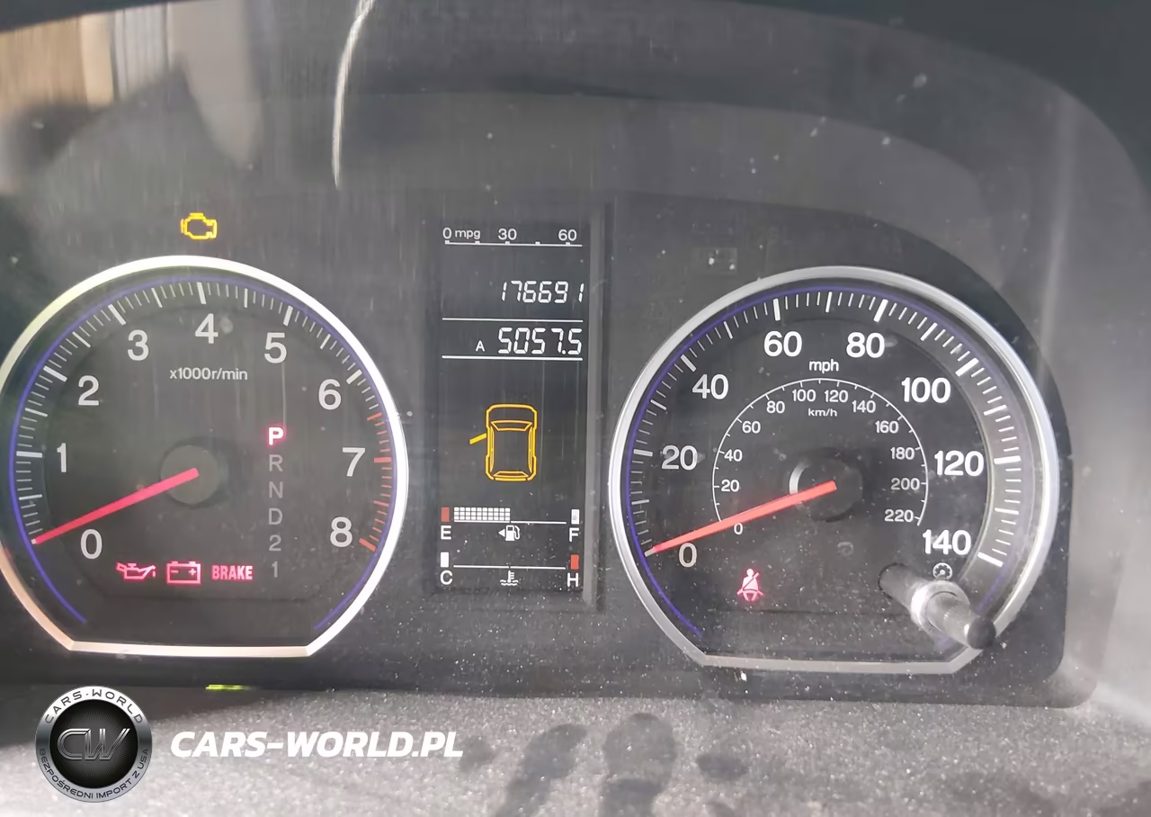 2009 Honda Cr-V Lx VIN:JHLRE383X9C011790 - 7