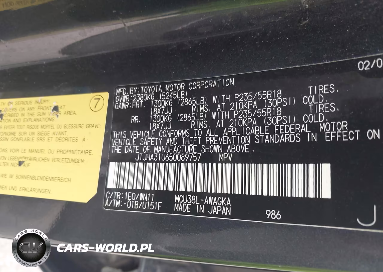 2005 Lexus Rx 330 VIN:JTJHA31U650089757 - 9