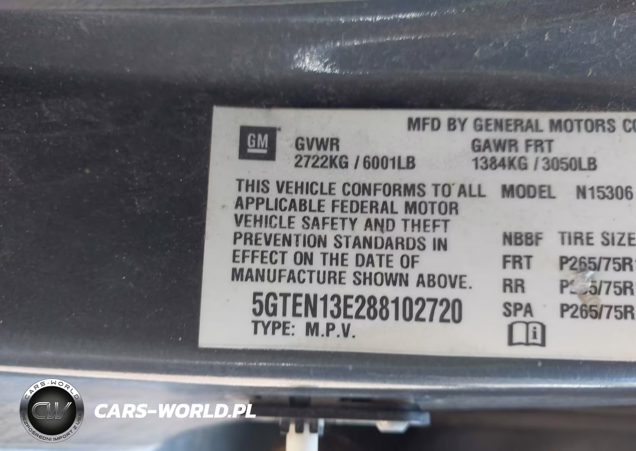 2008 Hummer H3 Suv VIN:5GTEN13E288102720 - 9