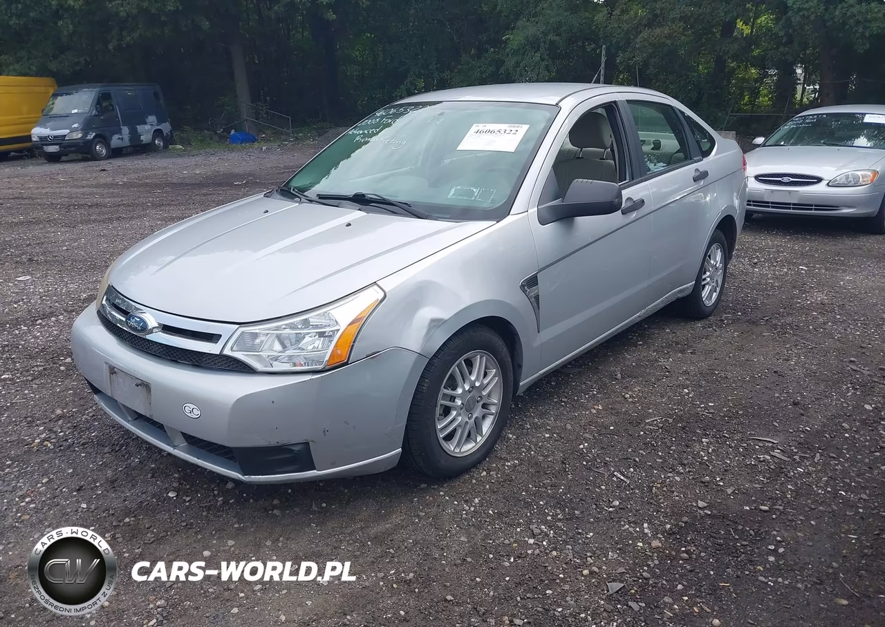 2008 Ford Focus Se-Ses VIN:1FAHP35N88W137707 - 2