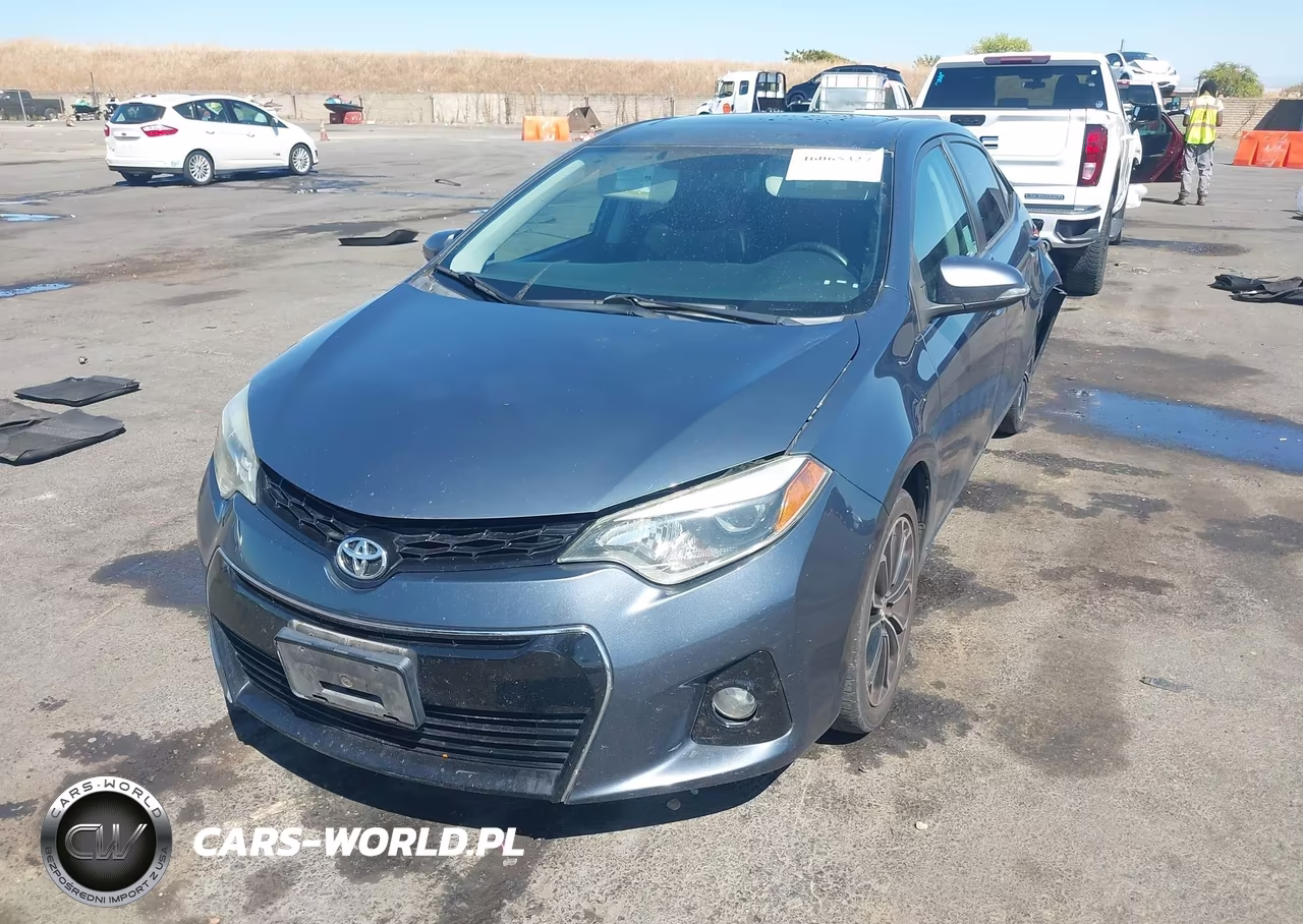 2015 Toyota Corolla S Plus VIN:5YFBURHE4FP306117 - 2