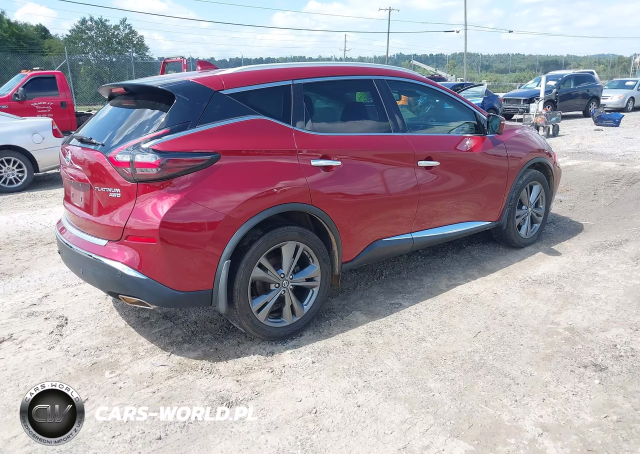 2019 Nissan Murano Platinum VIN:5N1AZ2MS2KN123317 - 4