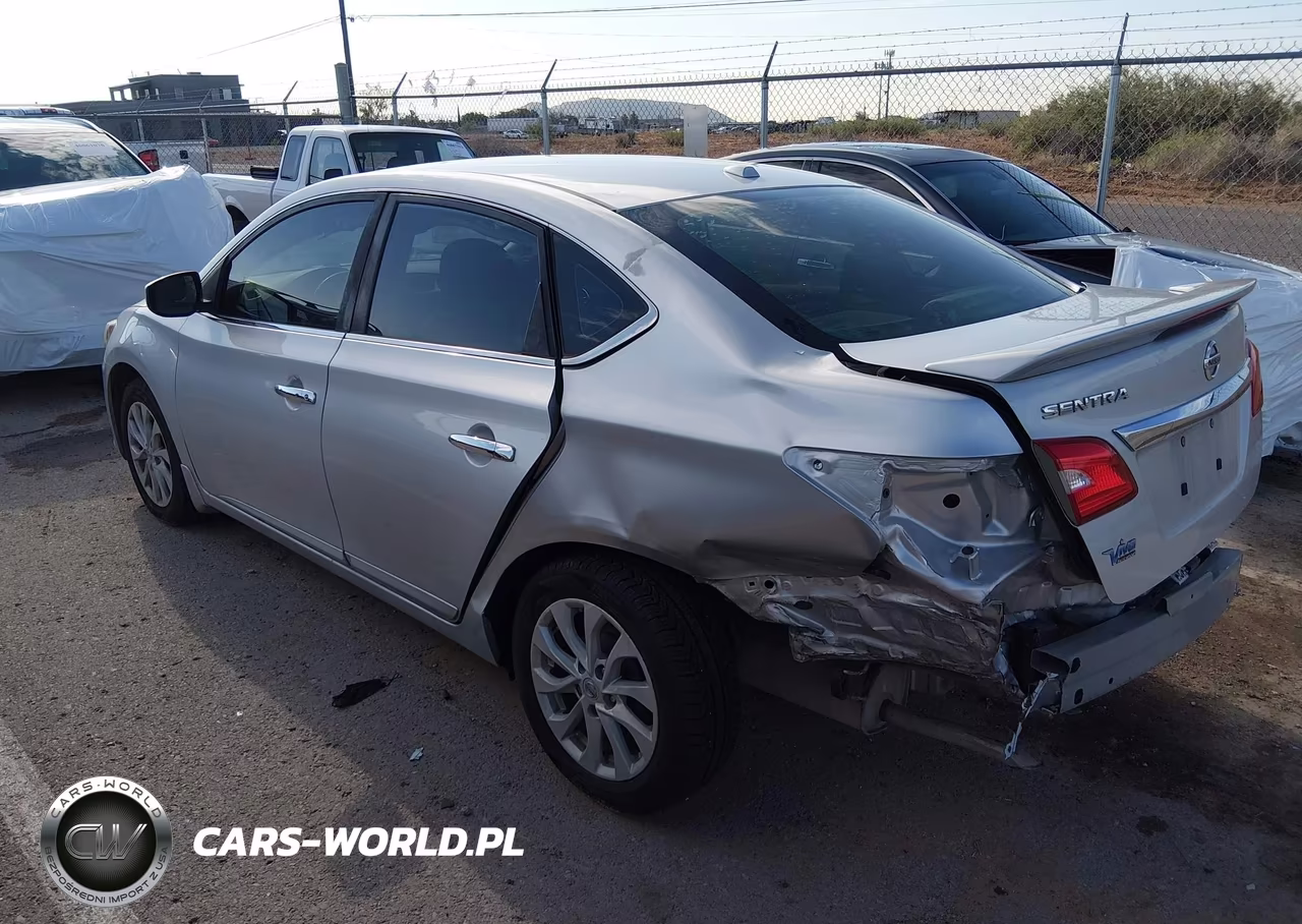 2018 Nissan Sentra Sv VIN:3N1AB7AP3JL619203 - 3