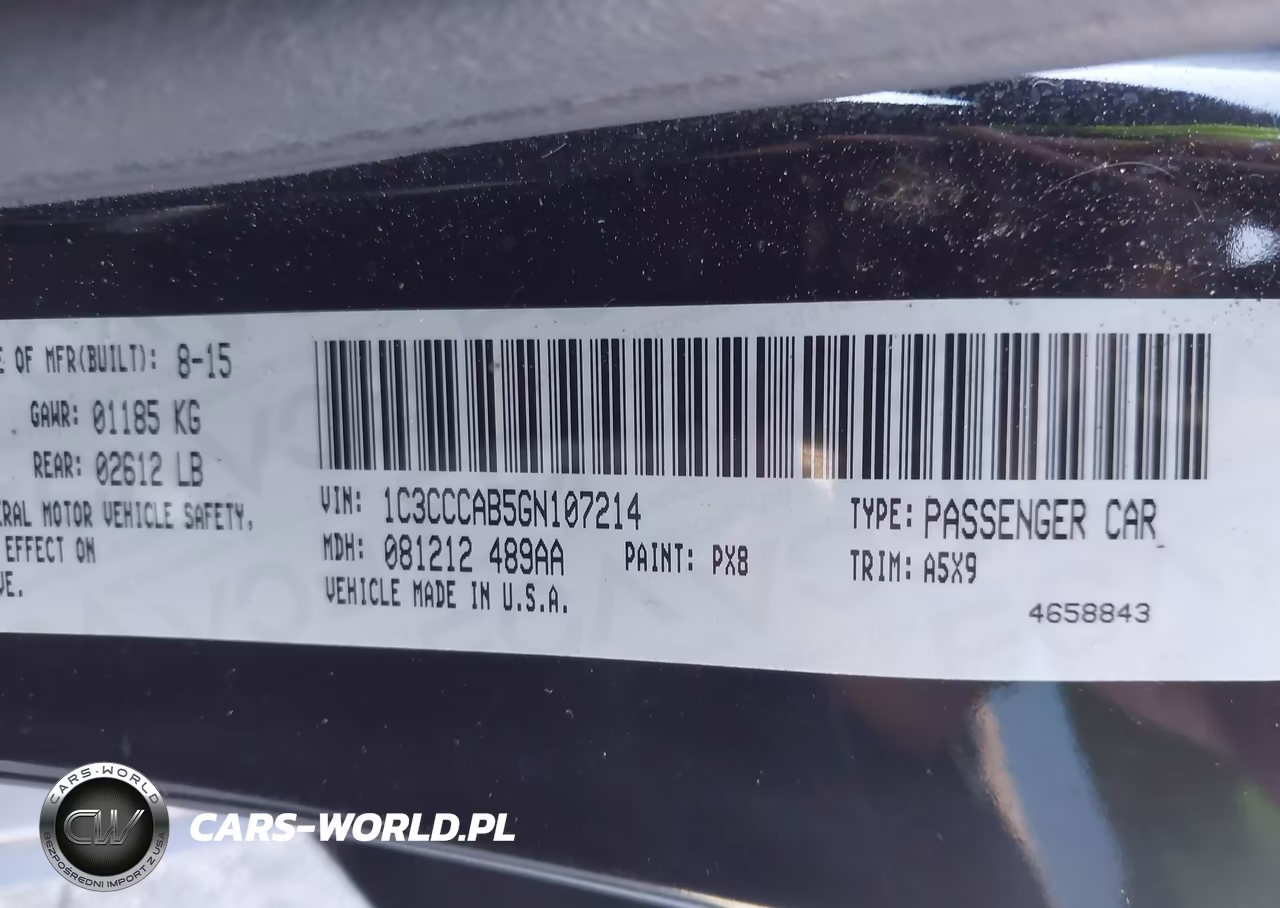 2016 Chrysler 200 Limited VIN:1C3CCCAB5GN107214 - 9