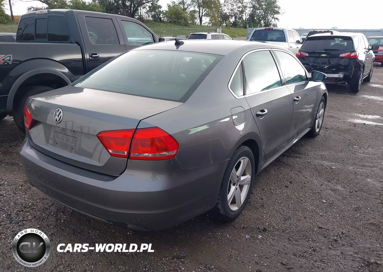 2012 Volkswagen Passat 2.5L Se VIN:1VWBH7A30CC106368 - 14