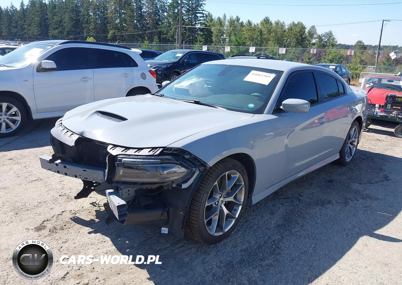 2022 Dodge Charger Gt Rwd VIN:2C3CDXHG5NH192843 - 2