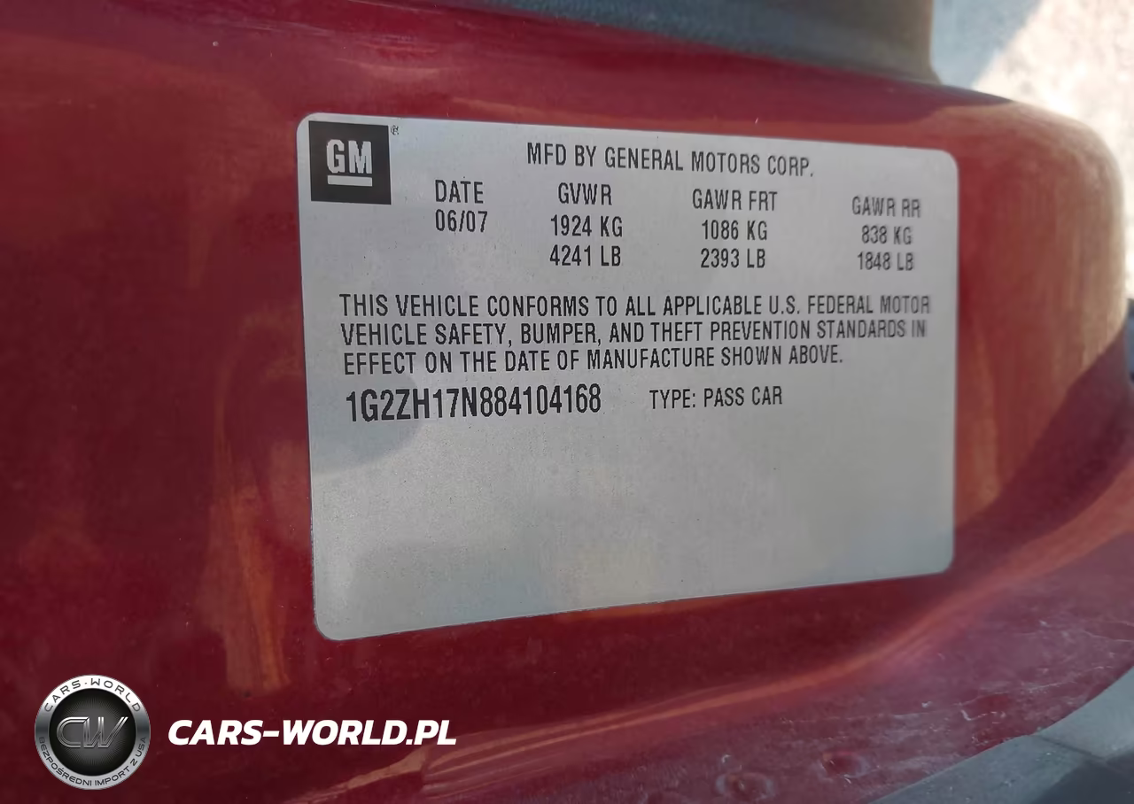 2008 Pontiac G6 Gt VIN:1G2ZH17N884104168 - 9