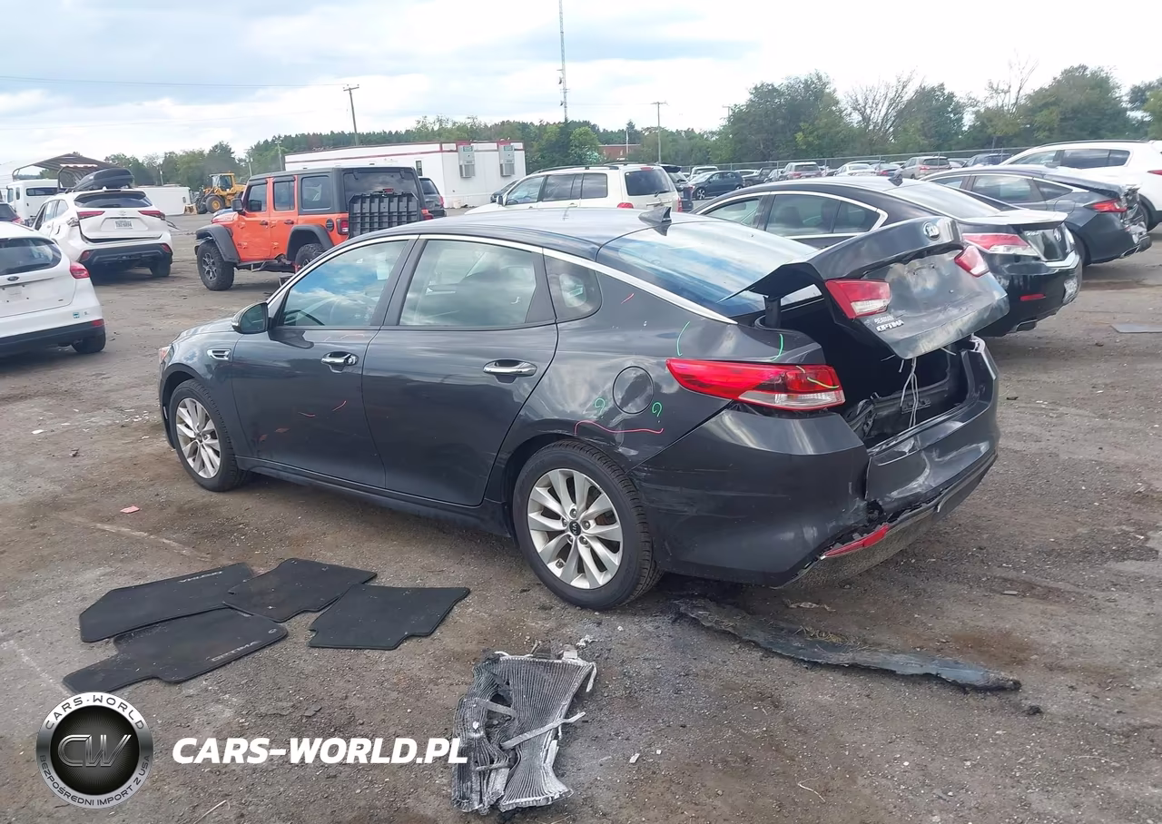 2017 Kia Optima Lx VIN:5XXGT4L35HG139988 - 3