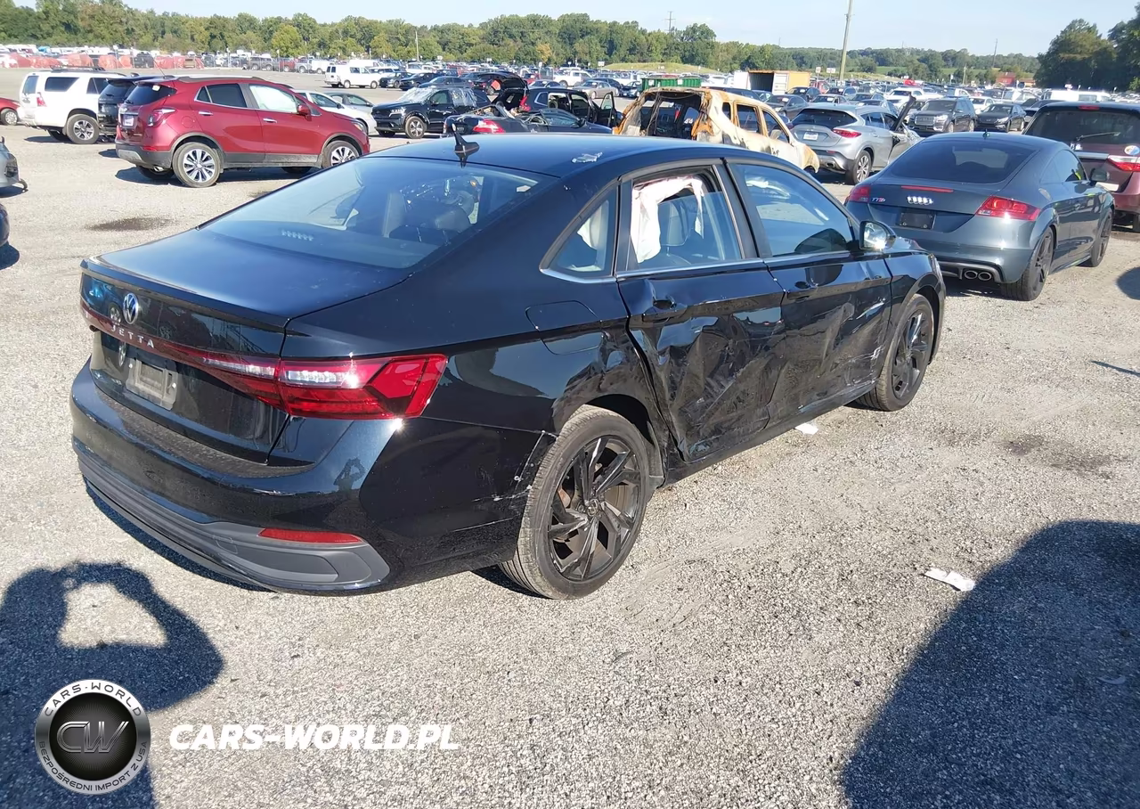 2025 Volkswagen Jetta 1.5T Se VIN:3VWEX7BU3SM035753 - 4