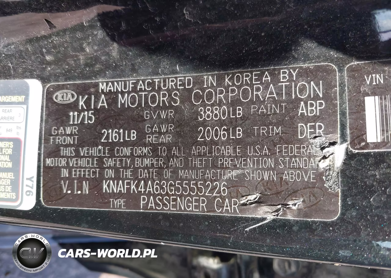 2016 Kia Forte Lx VIN:KNAFK4A63G5555226 - 9