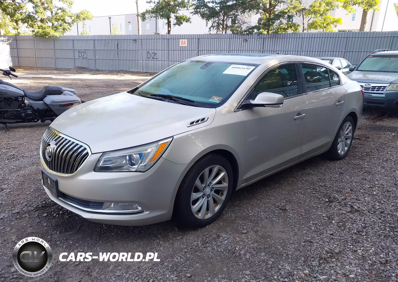 2015 Buick Lacrosse Leather VIN:1G4GB5G39FF118345 - 2