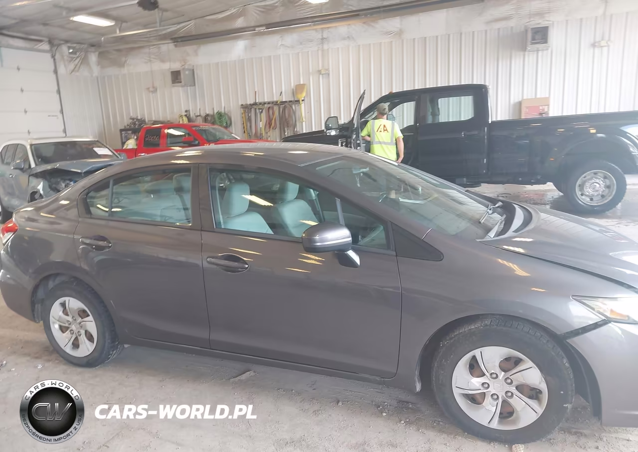 2015 Honda Civic Lx VIN:19XFB2F57FE057217 - 13
