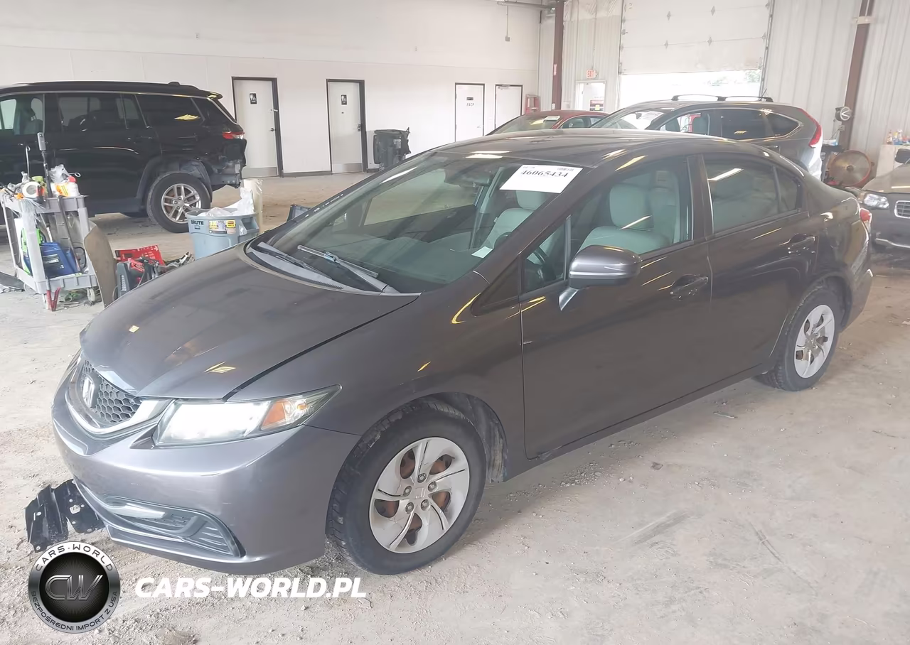 2015 Honda Civic Lx VIN:19XFB2F57FE057217 - 2