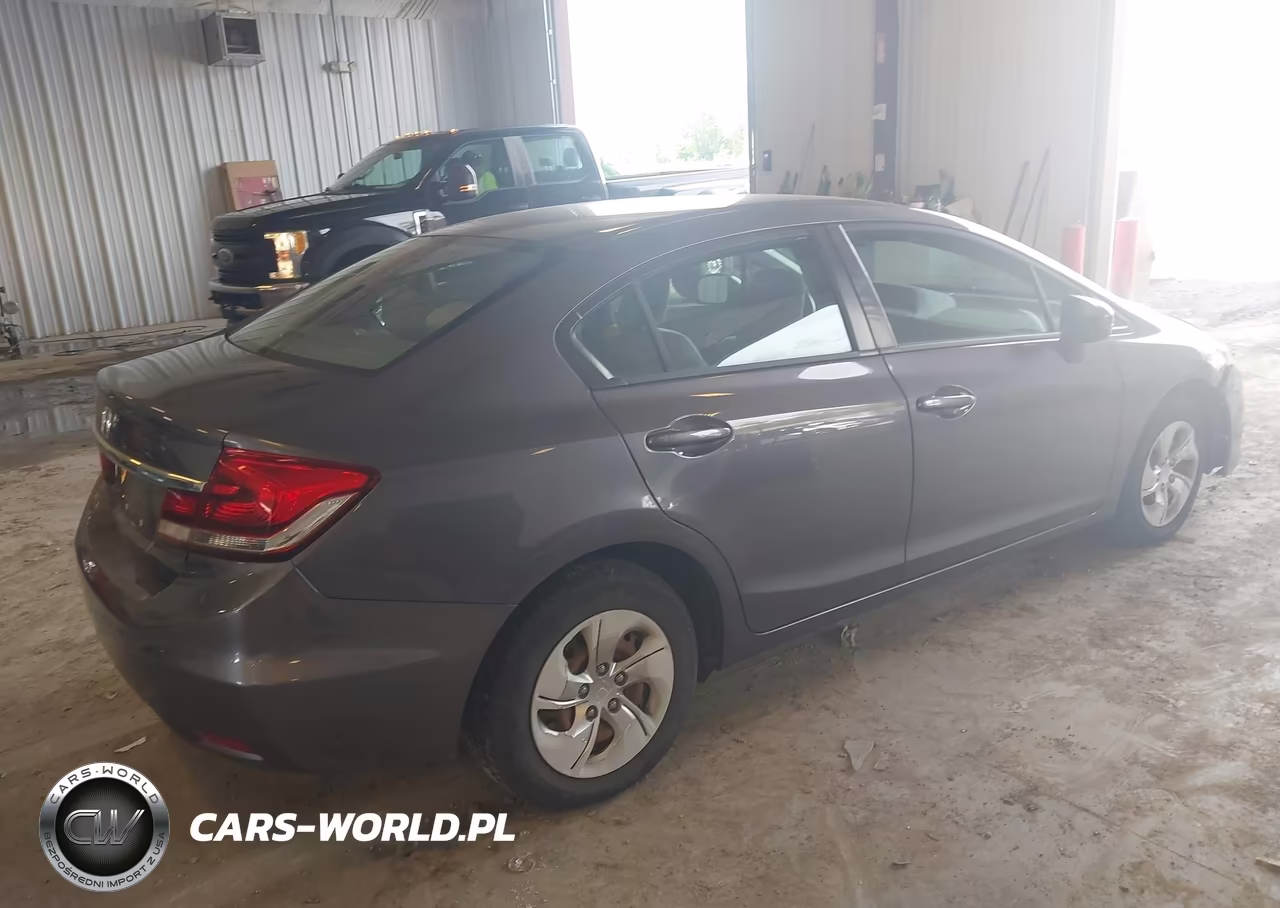 2015 Honda Civic Lx VIN:19XFB2F57FE057217 - 4