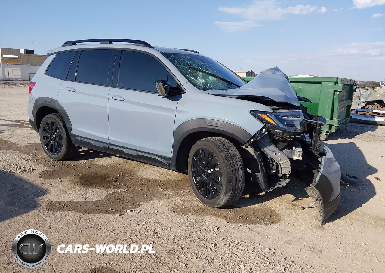 2022 Honda Passport Awd Elite VIN:5FNYF8H09NB002388 - 1