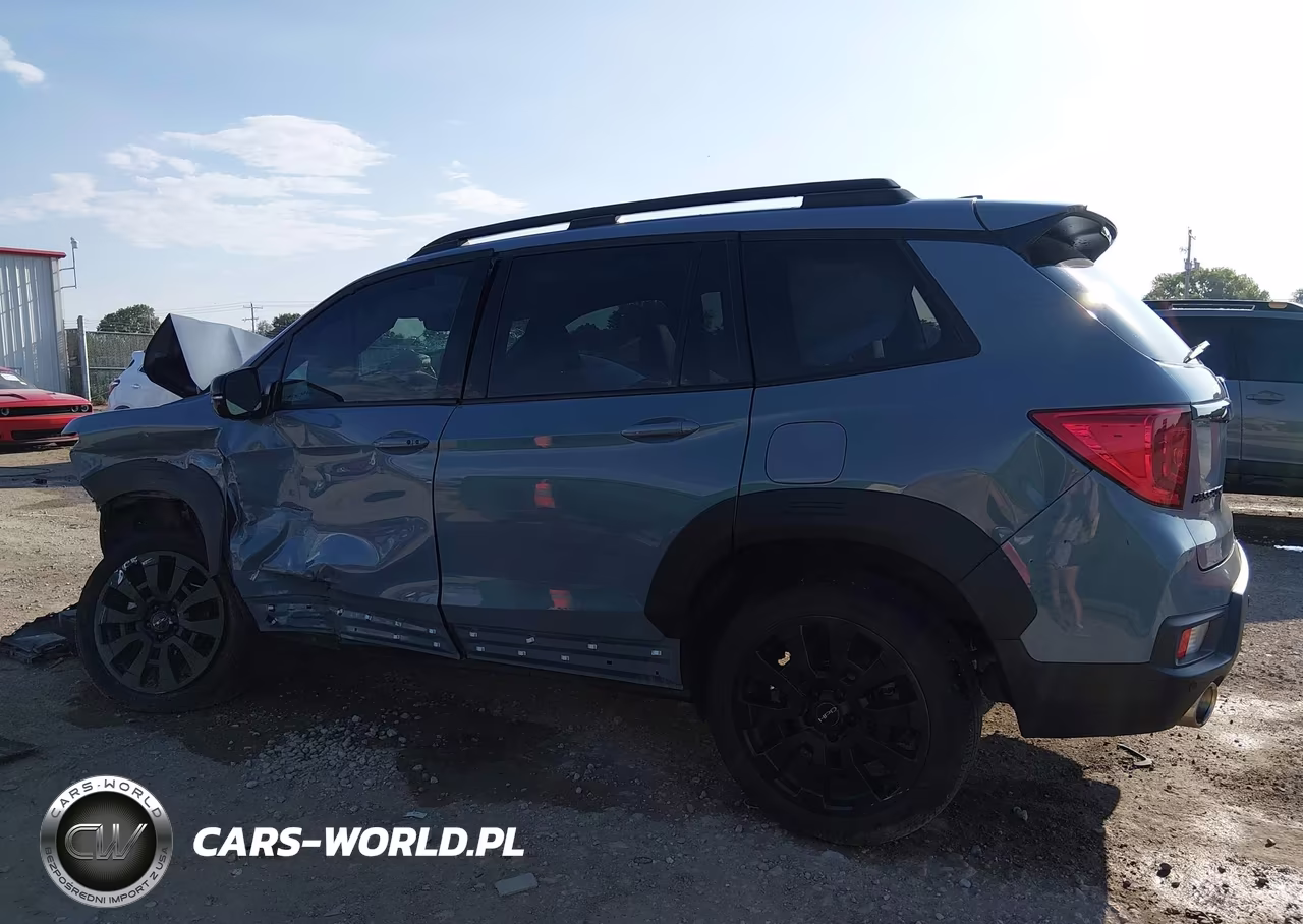 2022 Honda Passport Awd Elite VIN:5FNYF8H09NB002388 - 14