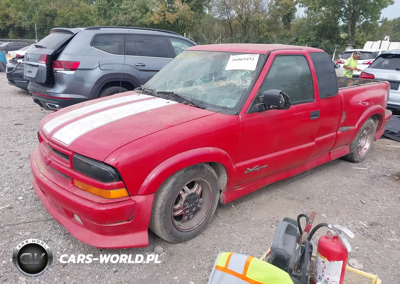 2000 Chevrolet S-10 Ls VIN:1GCCS19W7Y8141438 - 2