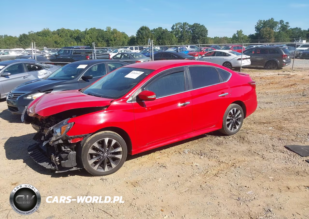 2017 Nissan Sentra Sr VIN:3N1AB7AP9HY295610 - 2