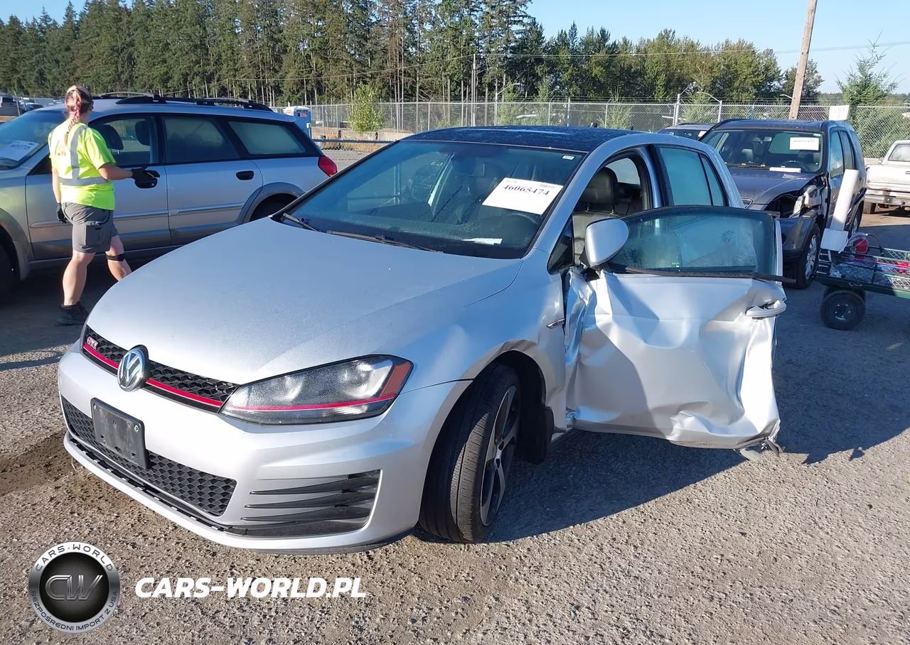 2017 Volkswagen Golf Gti Se 4-Door VIN:3VW447AU2HM007912 - 2