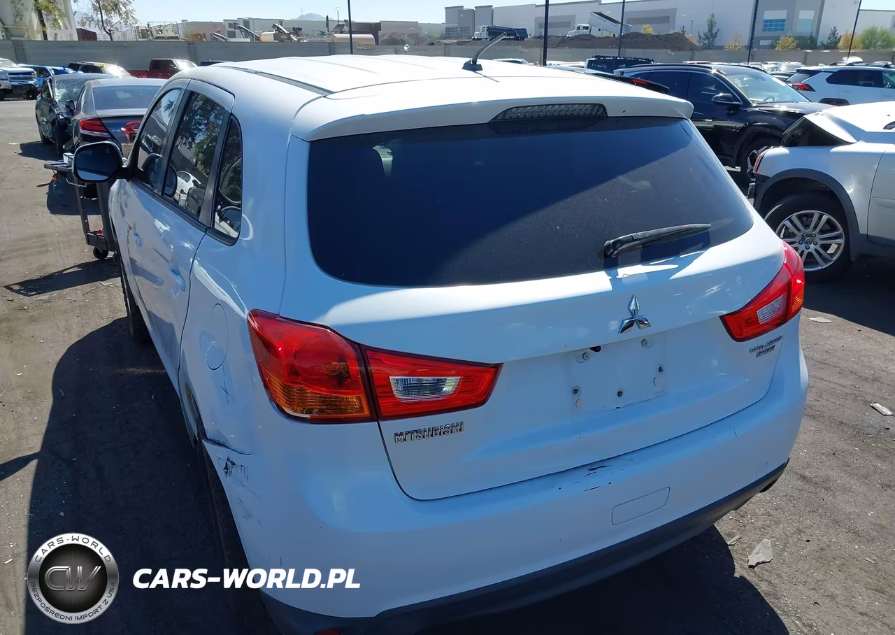 2015 Mitsubishi Outlander Sport Es VIN:4A4AP3AU1FE048243 - 12