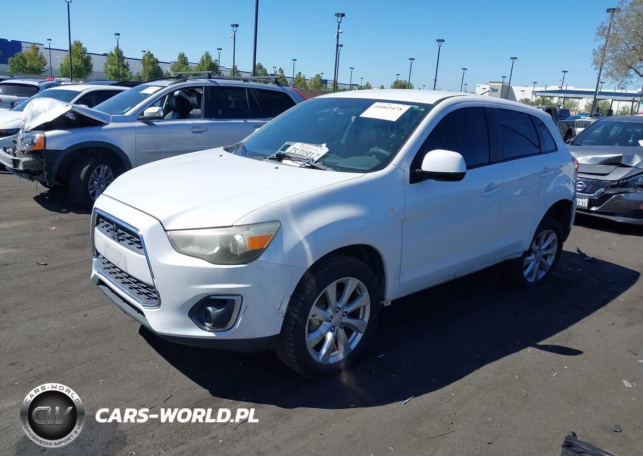 2015 Mitsubishi Outlander Sport Es VIN:4A4AP3AU1FE048243 - 2