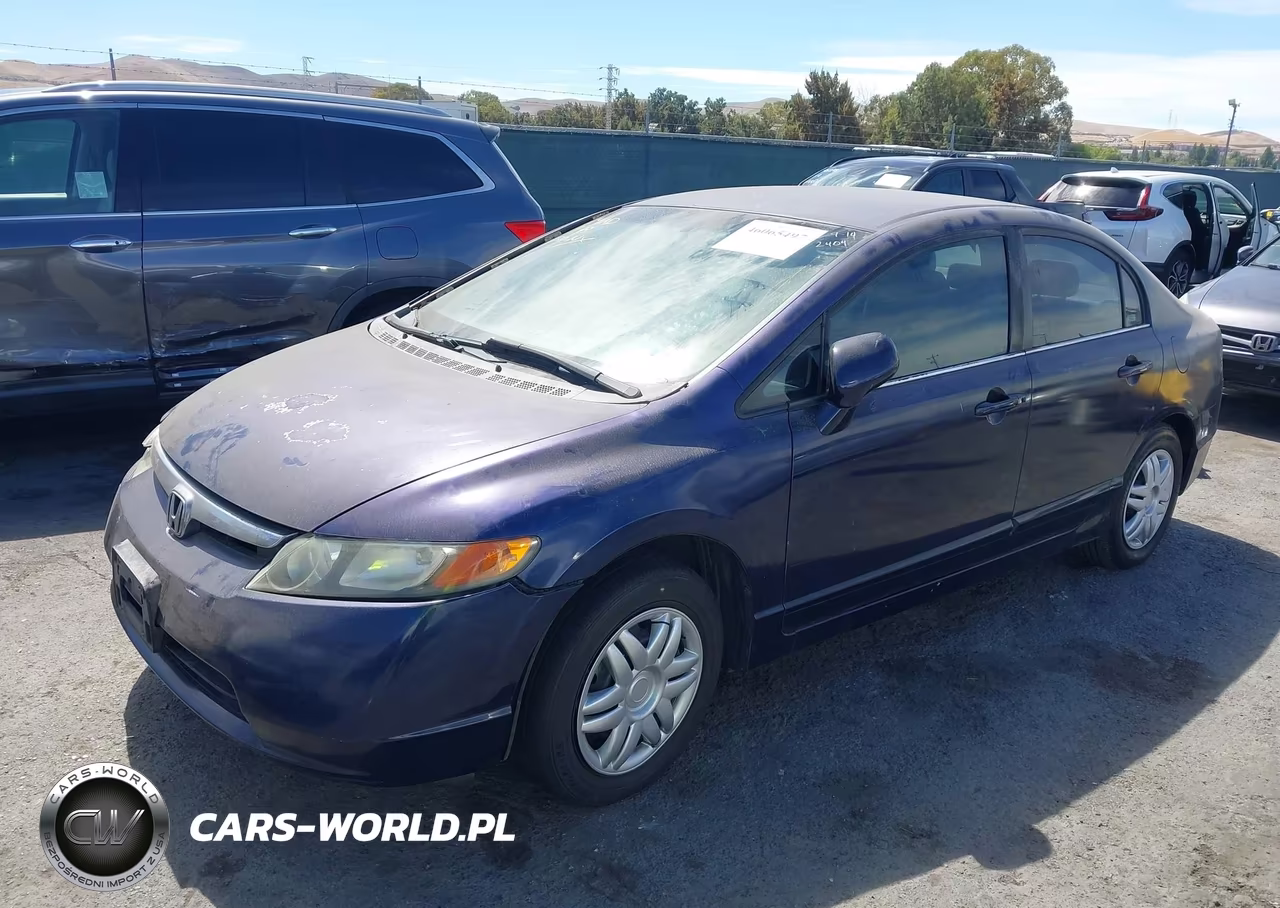 2006 Honda Civic Lx VIN:2HGFA16556H522404 - 2