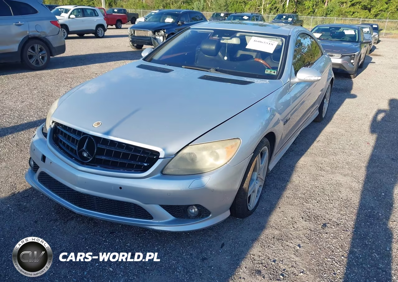 2008 Mercedes-Benz Cl 550 VIN:WDDEJ71X08A014841 - 2