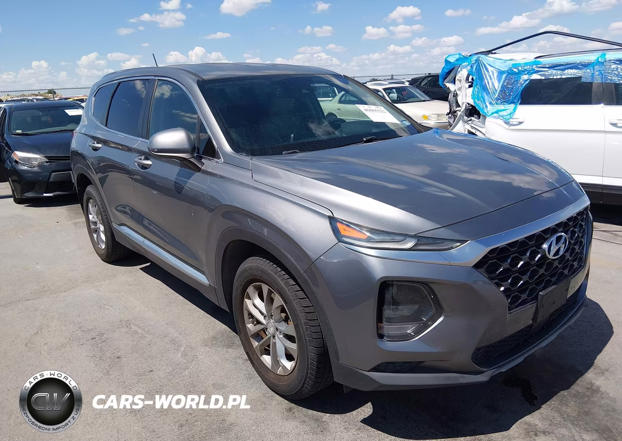 2019 Hyundai Santa Fe Se VIN:5NMS23AD5KH086205 - 1