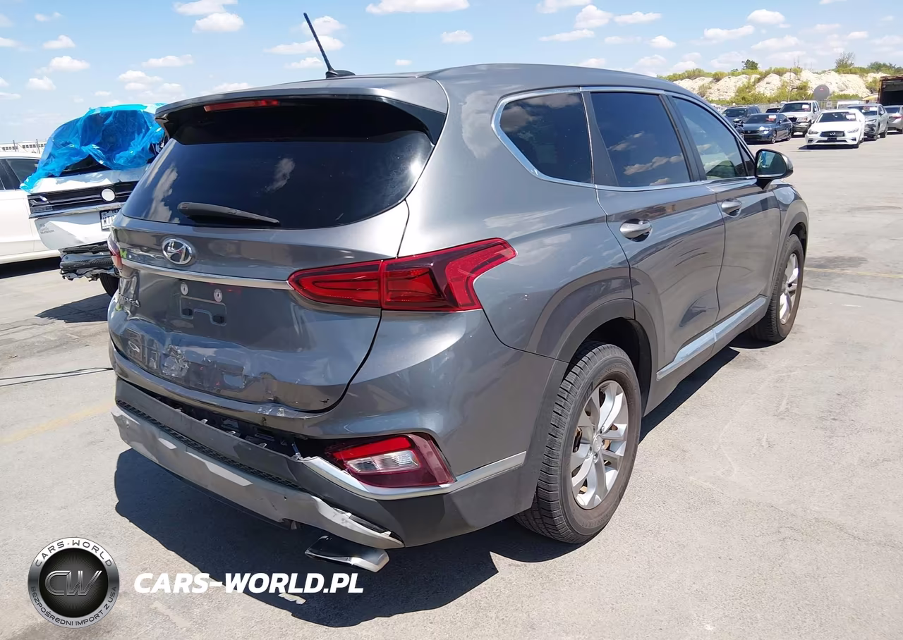 2019 Hyundai Santa Fe Se VIN:5NMS23AD5KH086205 - 4
