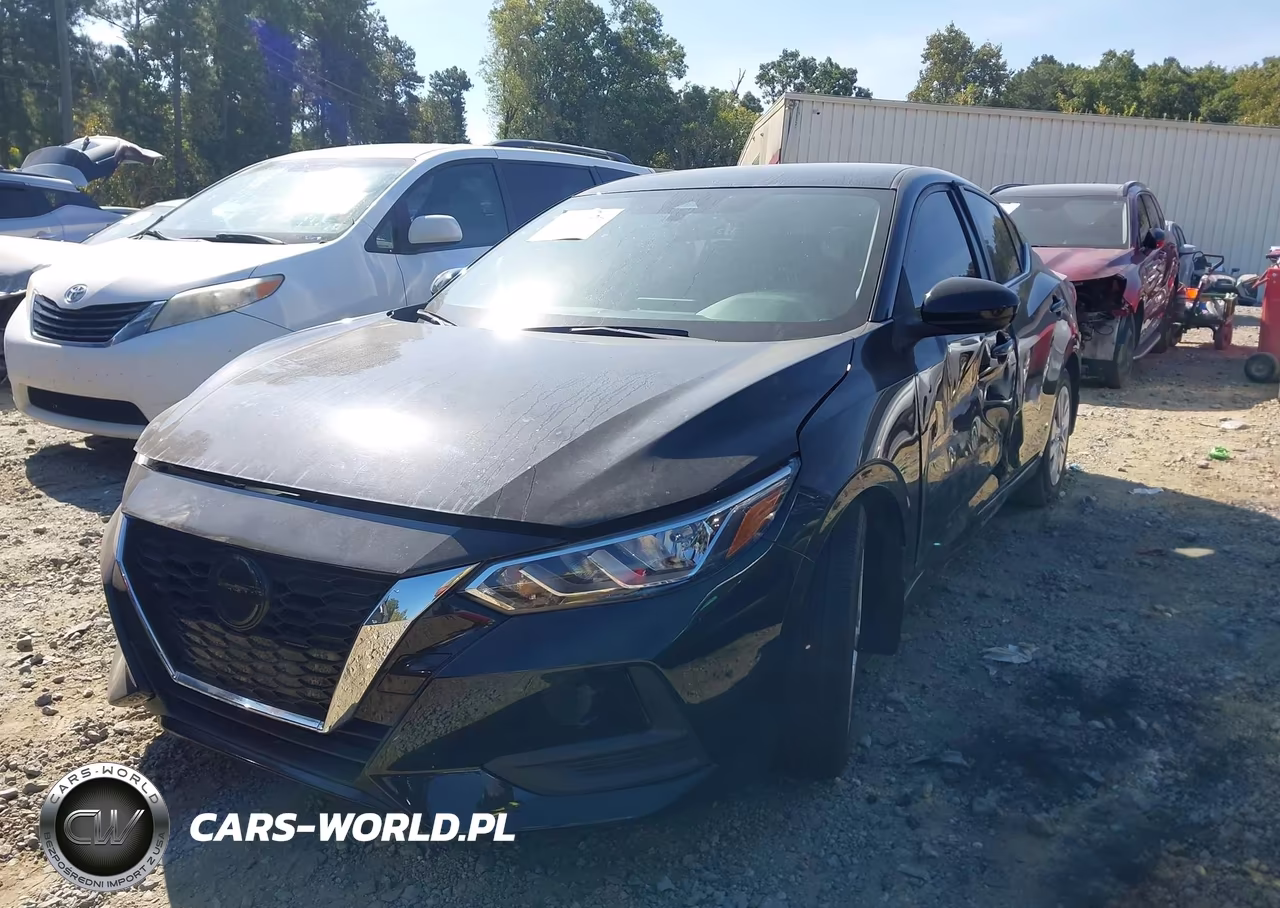 2020 Nissan Sentra S Xtronic Cvt VIN:3N1AB8BVXLY309588 - 2