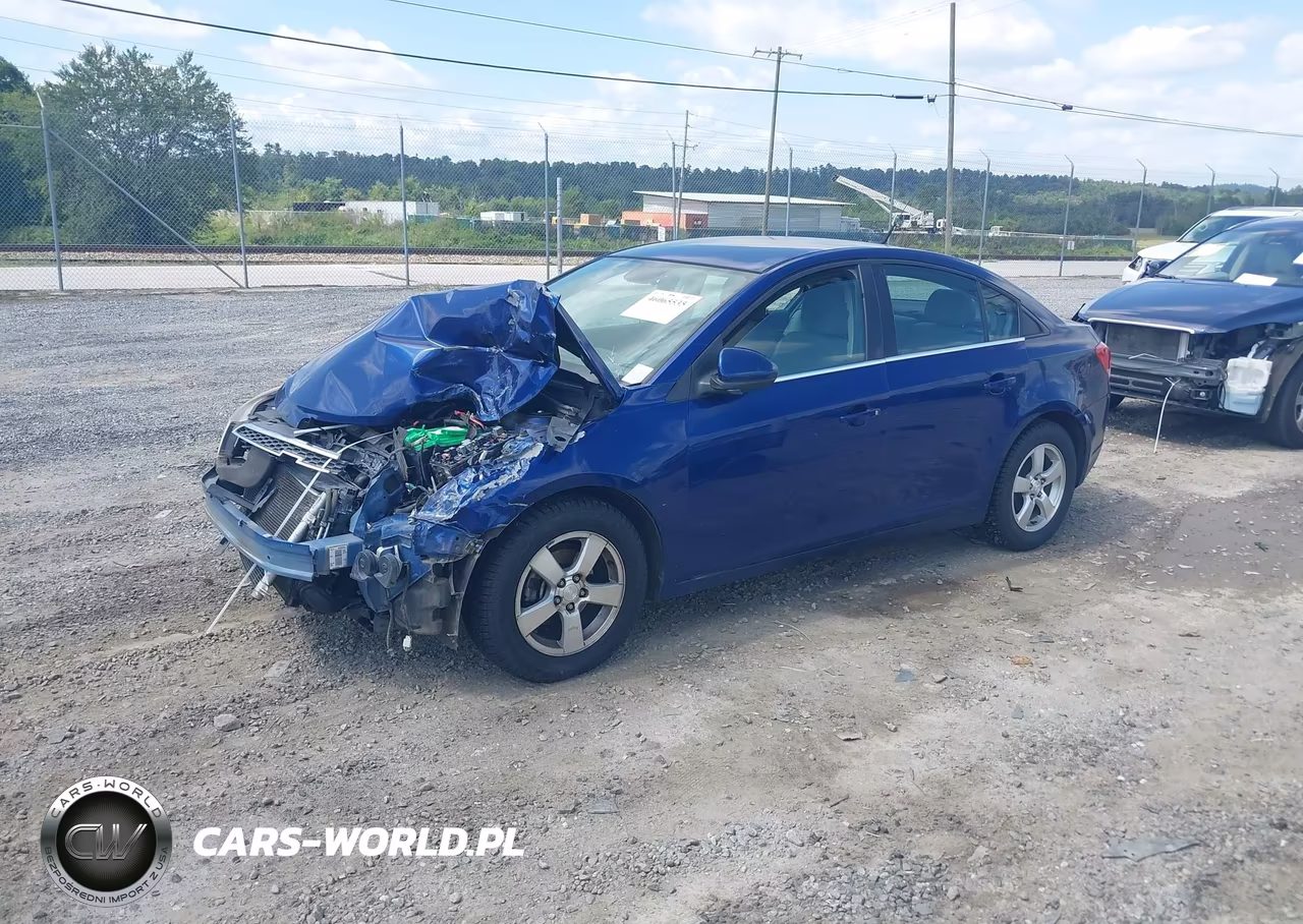 2012 Chevrolet Cruze 1Lt VIN:1G1PF5SC0C7381547 - 2